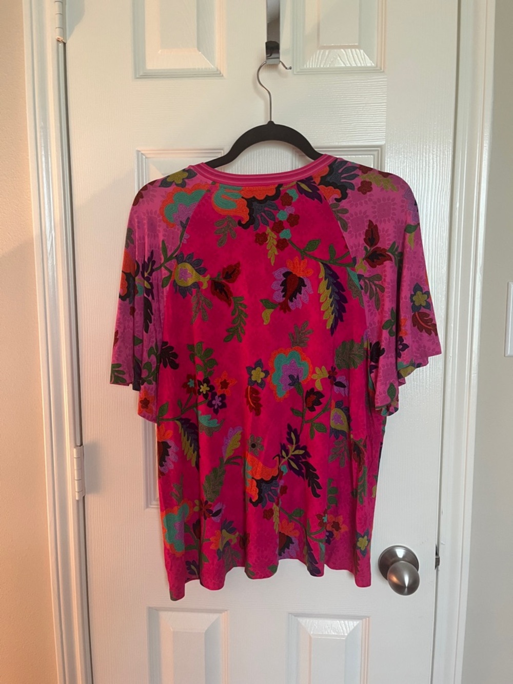 Johnny Was Janie Floral Blouse - Picture 6 of 8